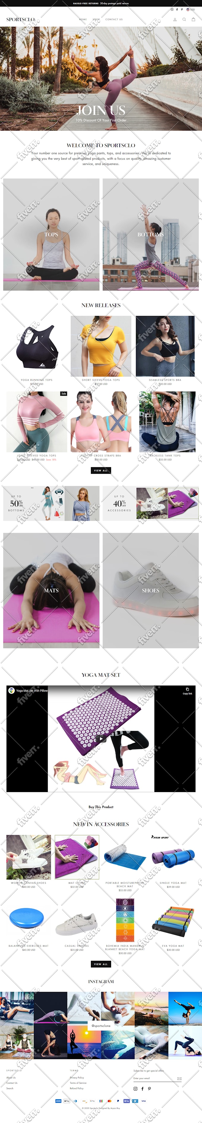 Yoga Clothing Store The Arpan Roy